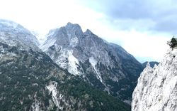 View of a mountain peak