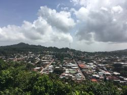 View from a mirador in Ataco